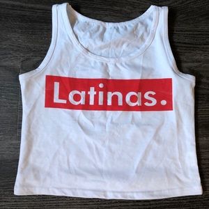 Latina crop top